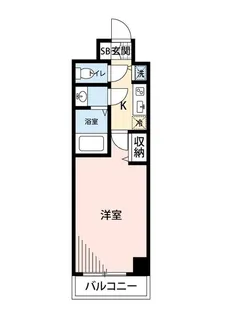 マイナビSTAY品川サウス(メゾン・ド・ヴィレ品川)【12階】の間取り
