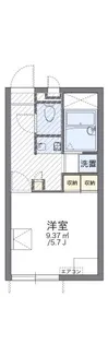 レオパレスK&A【2階】の間取り