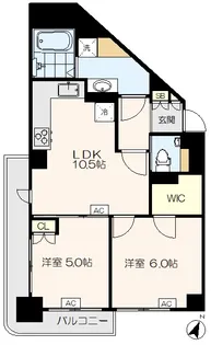 豊玉サンライトマンション【2階】の間取り