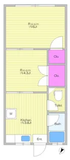TKハウス【1階】の間取り