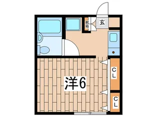 ベイヒルズ山手【1階】の間取り