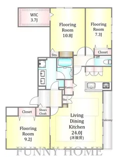 Maison SP 自由が丘【2階】の間取り