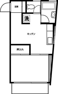 リバティK【3階】の外観