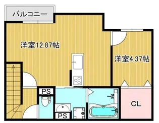 Casa Grande【2階】の間取り