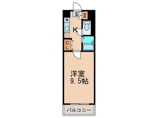 ウイング21高宮【4階】の間取り
