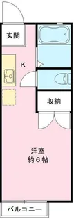 ロッシュ【2階】の間取り