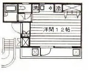池之端レジデンス【2階】の間取り