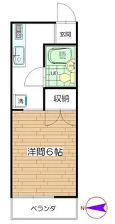 ヴィラU【1階】の間取り