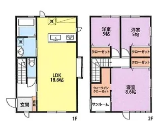 ルーテシアの間取り