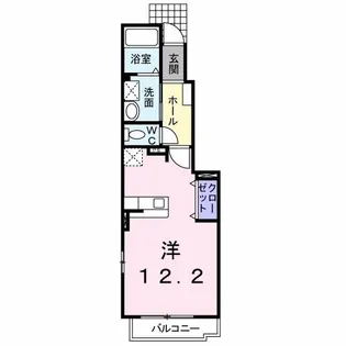TIARA II【1階】の間取り