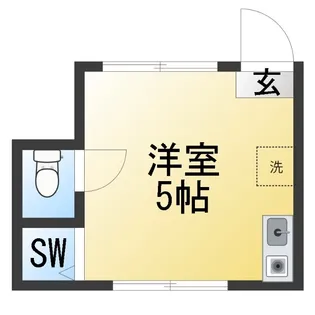 鈴大アパート(仮称)【2階】の間取り