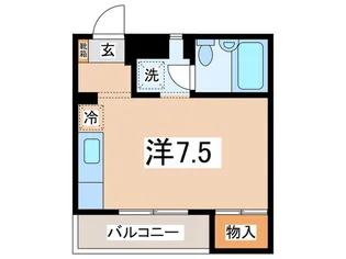 ヴィンテージ大倉山I【1階】の間取り