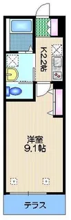 プライムコート【1階】の間取り