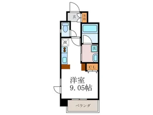 ベラジオ京都神泉苑【3階】の間取り