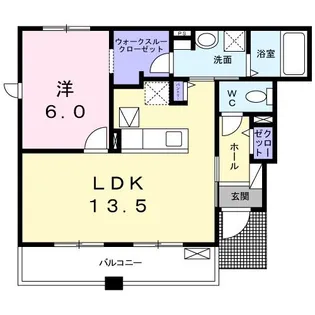 プレシャス 京 A【1階】の間取り