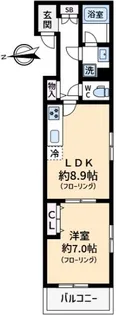 CRETE 西荻窪【1階】の間取り