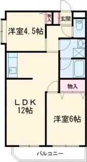 山王森マンション【1階】の間取り