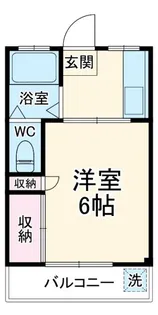 プラムハイム市川2【2階】の間取り