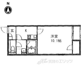 レオネクストプランドール【1階】の間取り