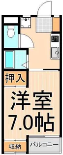 エクセル西新井【3階】の間取り