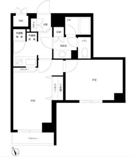 ルーブル学芸大学参番館【3階】の間取り