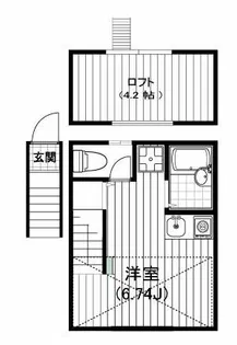 クラッソ春日町【2階】の間取り