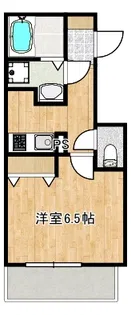 CASA BIANCA~カーサビアンカ~【2階】の間取り