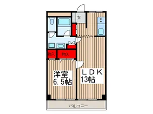 八百鶴ビル【3階】の間取り