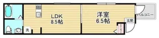 メルディア梅島IV【3階】の間取り