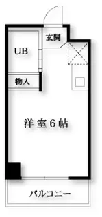 メゾンドミンゴ【2階】の間取り