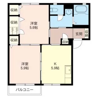 セキスイタウンZ【2階】の間取り