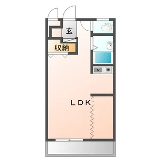 ジェイズ青葉台【1階】の間取り