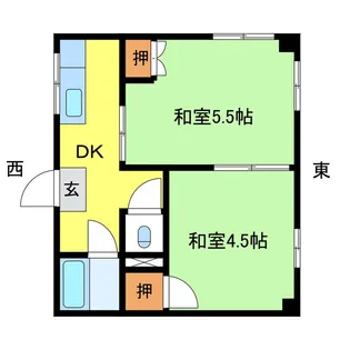 岐阜県岐阜市早田東町4【マンション】の間取り