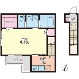 グリーネハイム【2階】の間取り