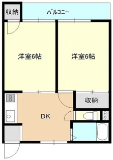 宇品栄能マンション【2階】の間取り