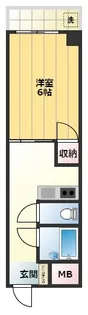 中村マンション【3階】の間取り