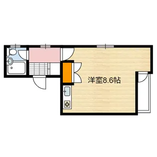 プルミエ静岡パート1【5階】の間取り