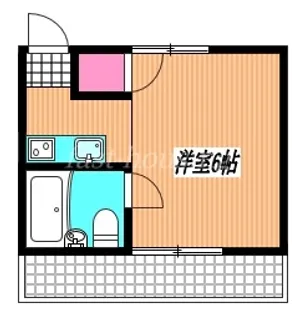 第三進和コーポ【2階】の間取り