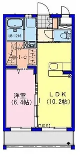 ライズ霧島【1階】の間取り