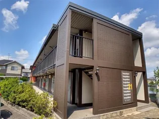 岡山県岡山市北区平田【アパート】の外観