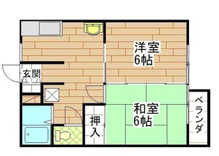 ピュアパレット∞K【1階】の間取り
