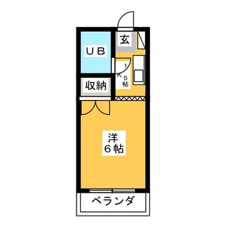 グリーンハイツモリ1【3階】の間取り