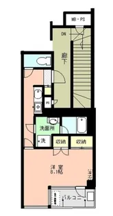 オーク高輪ビル【3階】の間取り