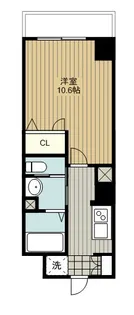 BUENA古町通5番町【4階】の間取り