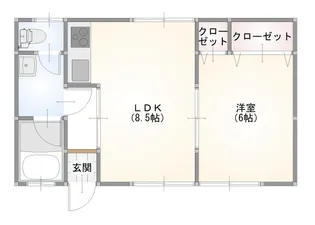 ピアシティ【1階】の間取り