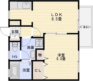 ドリーム5 C棟【2階】の間取り