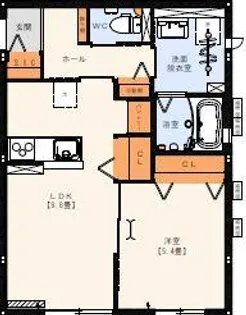 グランベルク【2階】の間取り