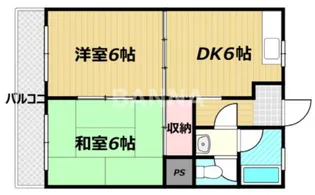 山陽ビル【3階】の間取り