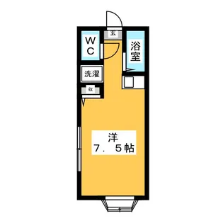 メゾンドヴェルテ【2階】の間取り