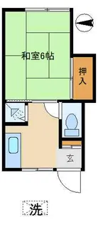 サニーマイホーム【2階】の間取り